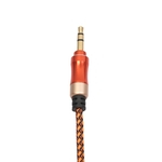 Ficha técnica e caractérísticas do produto 3.5mm Male to Male Car Aux Cord Stereo Audio Cable Wire for Phone iPod Speaker