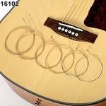 Ficha técnica e caractérísticas do produto 6 Pçs / Set Cordas De Guitarra Acústica 80/20 Instrumentos De Liga De Bronze