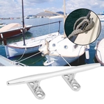 Ficha técnica e caractérísticas do produto 6" Stainless Steel Marinha Boat Dock plataforma Corda Cunho oco Base de Bollard