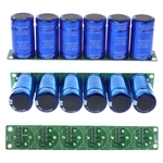 Ficha técnica e caractérísticas do produto 6Pcs Farad Capacitor 2.7V 500F 35 * 60MM Super Capacitor com proteção Board