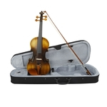 Ficha técnica e caractérísticas do produto 81 * 27 * 14CM 4/4 Violin Natural acústico de madeira sólida violino violino com conjuntos Caso Rosin