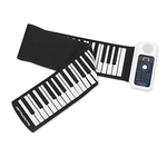 Ficha técnica e caractérísticas do produto 88 teclas de piano Roll Up 88 chaves portátil Piano Thicken Roll Up para adultos dos miúdos