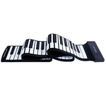 Ficha técnica e caractérísticas do produto 88 teclas para teclado de piano Portátil órgão eletrônico dobrável com Pedal