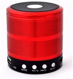 Ficha técnica e caractérísticas do produto 887 Vermelha Caixinha Som Portátil Bluetooth Mp3 Fm Sd Usb - Importação