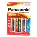 Ficha técnica e caractérísticas do produto Pilha Alcalina Pequena AA com 6 - Panasonic