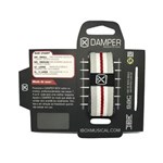 Ficha técnica e caractérísticas do produto Abafador de Cordas em Tecido Ibox DKLG01 Damper Confort LG GR/WH/RD - AC1916