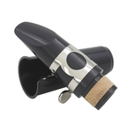 Ficha técnica e caractérísticas do produto Amyove Lovely gift ABS clarinete Bocal tubo de cabeça + Reed + Cap metal Ligadura Professional Set Instrument
