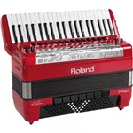 Ficha técnica e caractérísticas do produto Acordeon Roland Fr8x Elétrico V-Accordion Vermelho Com Bag