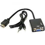 Ficha técnica e caractérísticas do produto Adaptador Conversor HDMI para VGA - Fontek