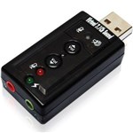 Ficha técnica e caractérísticas do produto Adaptador de Som USB SK07 - S /m