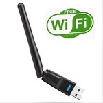 Ficha técnica e caractérísticas do produto Adaptador USB EletronicShop 150mbps Mini Wireless Lan cartão USB Wifi receptor externo