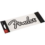 Ficha técnica e caractérísticas do produto Adesivo Brilhante Logo Branca Fender