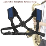 Ficha técnica e caractérísticas do produto Adulto adulto ajustável tenor barítono sax saxofone arnês alça de ombro gancho