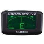 Ficha técnica e caractérísticas do produto Afinador Boss TU01 Cromatico de Clip