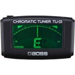 Ficha técnica e caractérísticas do produto Afinador Cromático Boss TU-01 Chromatic Tuner