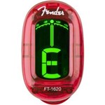 Ficha técnica e caractérísticas do produto Afinador Cromático California Series Ft-1620 Fender - Vermelho