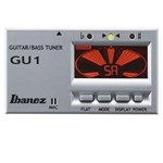 Ficha técnica e caractérísticas do produto Afinador Cromático Ibanez GU1 Display de LCD 440 Hz Prata