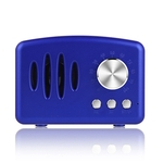Ficha técnica e caractérísticas do produto LOS Alto-falante retro Bluetooth Alto-falante Bluetooth vintage mini