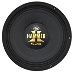 Ficha técnica e caractérísticas do produto Alto Falante Woofer Eros 12" E12 Hammer 5.2K 2600W Rms 4 Ohms