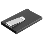 Ficha técnica e caractérísticas do produto Aluminum Clip Slim ID Credit Card Protector Holder Purse Wallet Secure Case