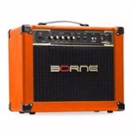 Amplificador Cubo Borne Vorax 1050 50w Laranja Orange para Guitarra