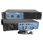 Ficha técnica e caractérísticas do produto Amplificador de Potência SPPA600 2 Canais 300W 4/8 Ohms SomPlus
