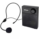Amplificador de Voz Megafone Microfone Kit Professor com Bluetooth Exbom 7w