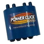Ficha técnica e caractérísticas do produto Amplificador Fone de Ouvido Power Click Color Azul