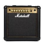 Ficha técnica e caractérísticas do produto Amplificador Marshall Combo para Guitarra 15W MG15GFX GOLD