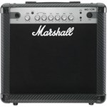 Ficha técnica e caractérísticas do produto Amplificador Marshall MG15CFR Carbon Fibre - Combo para Guitarra 15w 1x8 com Reverb