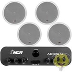Ficha técnica e caractérísticas do produto Amplificador Nca Ab 100 St Stereo Home Ambiente + 4 Arandela