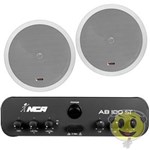 Ficha técnica e caractérísticas do produto Amplificador Nca Ab 100 St Stereo Home Ambiente + 2 Arandela