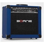 Ficha técnica e caractérísticas do produto Amplificador P/ Guitarra Borne Strike G70 Azul - 20Watts RMS - AP0113