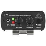 Ficha técnica e caractérísticas do produto Amplificador para Fone de Ouvido Pessoal Behringer Powerplay P1