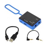 Ficha técnica e caractérísticas do produto Amplificador para Fone de Ouvido Yoga HA01 Portátil - Azul