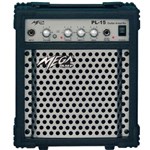Ficha técnica e caractérísticas do produto Amplificador para Guitarra 10W Pl-15 Mega Amplifiers