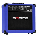Ficha técnica e caractérísticas do produto Amplificador para Guitarra 15w Azul Strike G30 - Borne