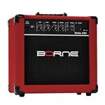 Ficha técnica e caractérísticas do produto Amplificador para Guitarra 15w Vermelho Strike G30 - Borne