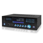 Ficha técnica e caractérísticas do produto Amplificador Receiver Audio Video DVD USB Mp3 Karaoke 3000w Pro3000 Raddycall