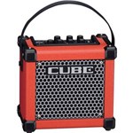 Amplificador Roland Micro Cube GX Vermelho - Combo Portátil para Guitarra