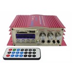 Ficha técnica e caractérísticas do produto Amplificador Teli Tl-308 Mini Modulo com Karaoke Mp3 Fm USB