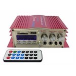 Ficha técnica e caractérísticas do produto Amplificador Teli Tl-308 Mini Modulo com Karaoke Mp3 Fm Usb