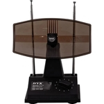 Ficha técnica e caractérísticas do produto Antena Digital HDTV/UHF/VHF/FM Interna UVFI-102 Preta HYX