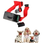 Ficha técnica e caractérísticas do produto Anti-Bark Stop No Barking Dog Training Colar de Controle de Choque Elétrico 28 ~ 48 cm Novo