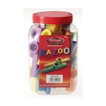 Ficha técnica e caractérísticas do produto Apito De Percussão Colorido Kazoo (30 Peças) - Stagg