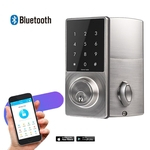 Ficha técnica e caractérísticas do produto Amyove Lovely gift APP Remote Monitor Smart Lock Bluetooth, Touchscreen Deadbolt Safe-guarda Door Lock