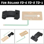 Ficha técnica e caractérísticas do produto Atuador de sensor se encaixa para Roland FD-6 FD-8 TD-1 Hi Chapéu Pedal Borracha Folha de parte