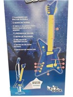 Ficha técnica e caractérísticas do produto Azul Rock Star Guitarra Infantil - Zoop Toys ZP00219 - Zoops Toys
