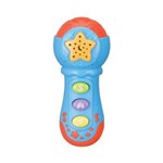 Ficha técnica e caractérísticas do produto Baby Microfone com Projeção de Luzes Art Brink