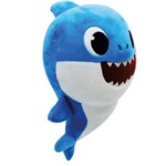 Ficha técnica e caractérísticas do produto Baby Shark Azul 30cm Pelúcia Musical - Toyng 039269